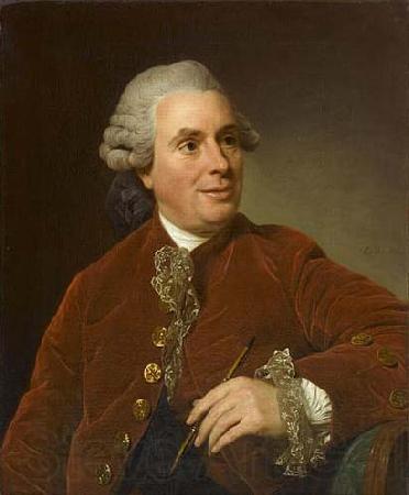 Alexander Roslin Portrait de Charles-Nicolas Cochin France oil painting art